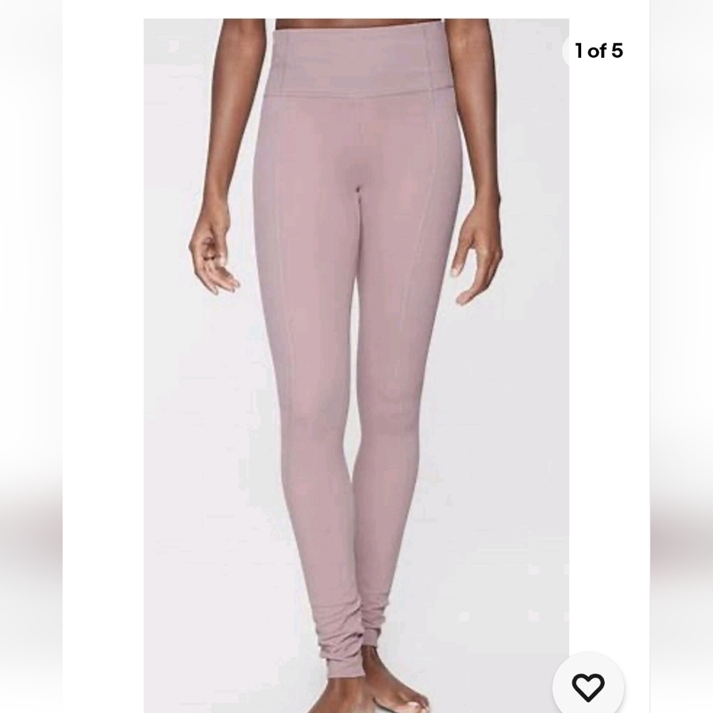 Athleta Barre Mauve Tights